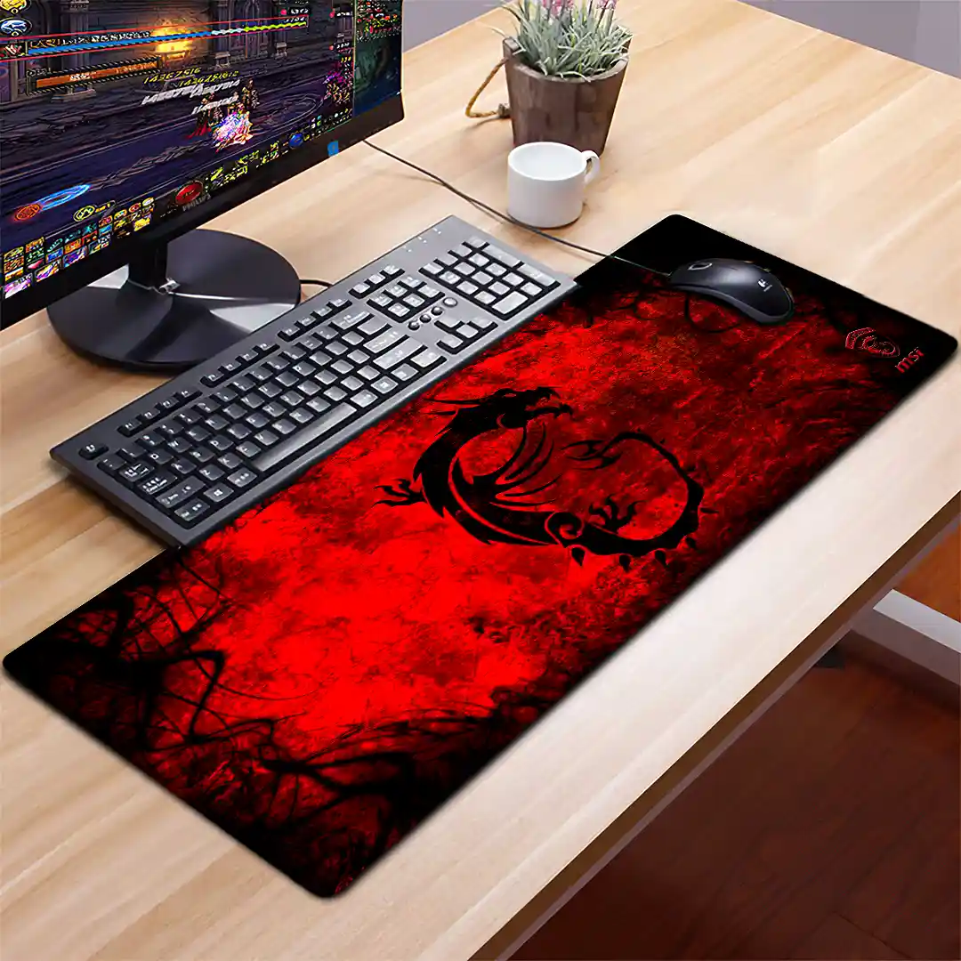 Mousepad Gamer Msi RGB/sin RGB Antideslizante 08 - Imagen 2