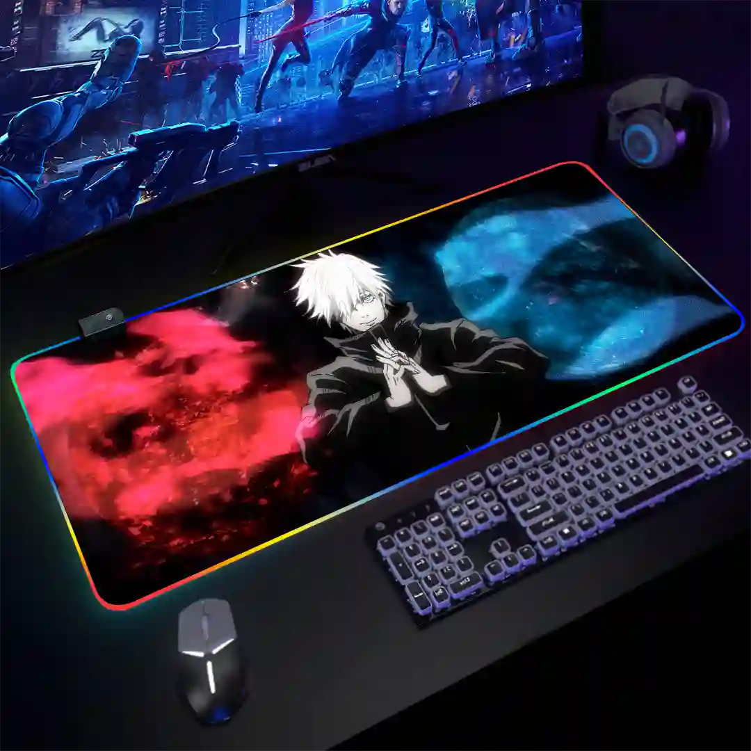 Mousepad Gamer Jujutsu Kaisen RGB/sin RGB Antideslizante 10 - Imagen 3