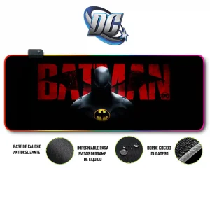 Mousepad Gamer DC Comics RGB/sin RGB Antideslizante 11