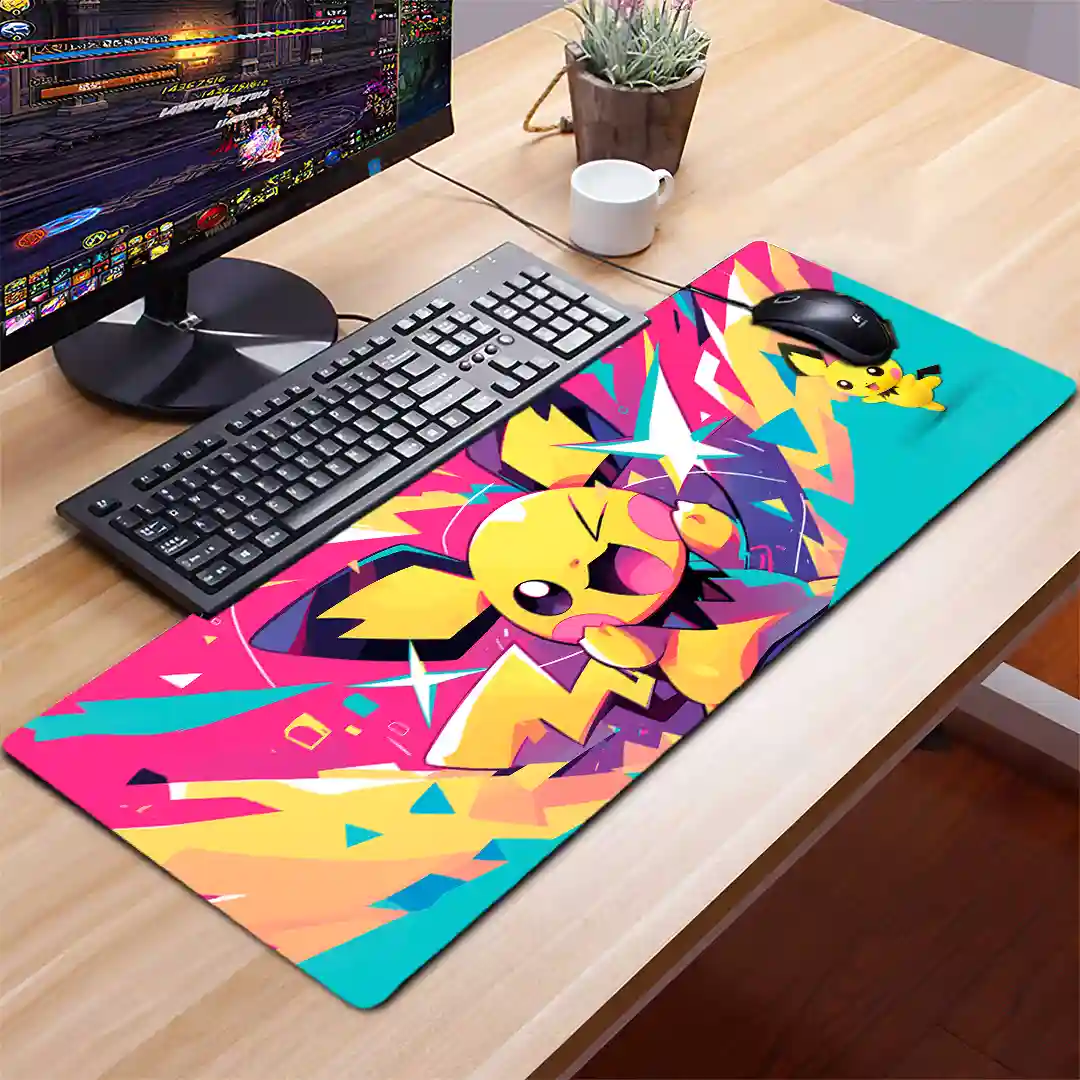 Mousepad Gamer Pokémon RGB/sin RGB Antideslizante 15 - Imagen 2