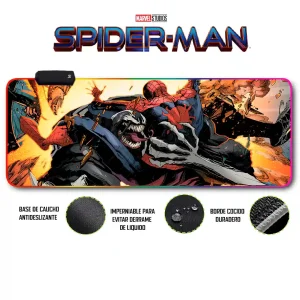 Mousepad Gamer Spiderman RGB/sin RGB Antideslizante 17