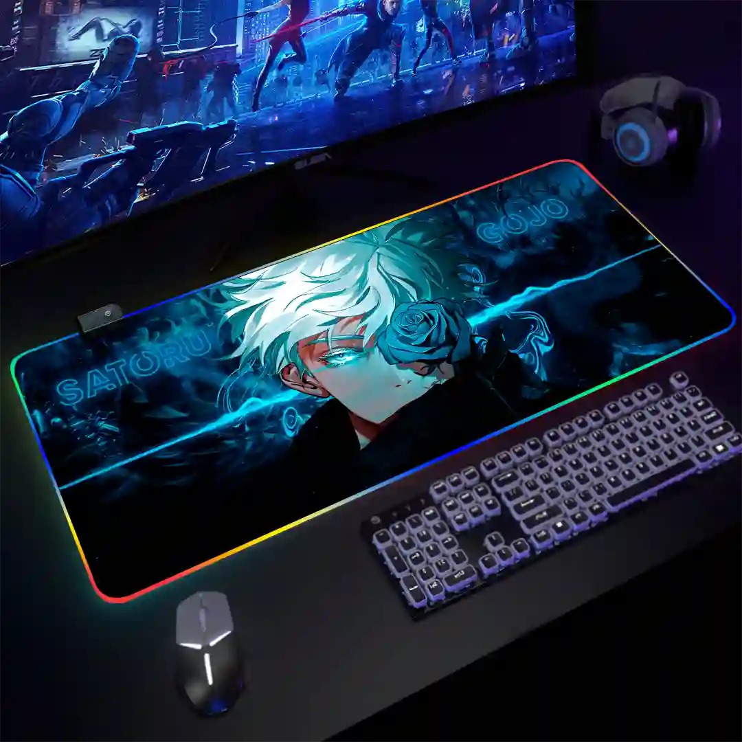 Mousepad Gamer Jujutsu Kaisen RGB/sin RGB Antideslizante 03 - Imagen 3