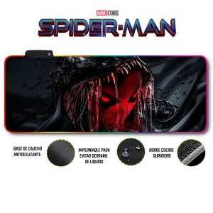 Mousepad Gamer Spiderman RGB/sin RGB Antideslizante 19