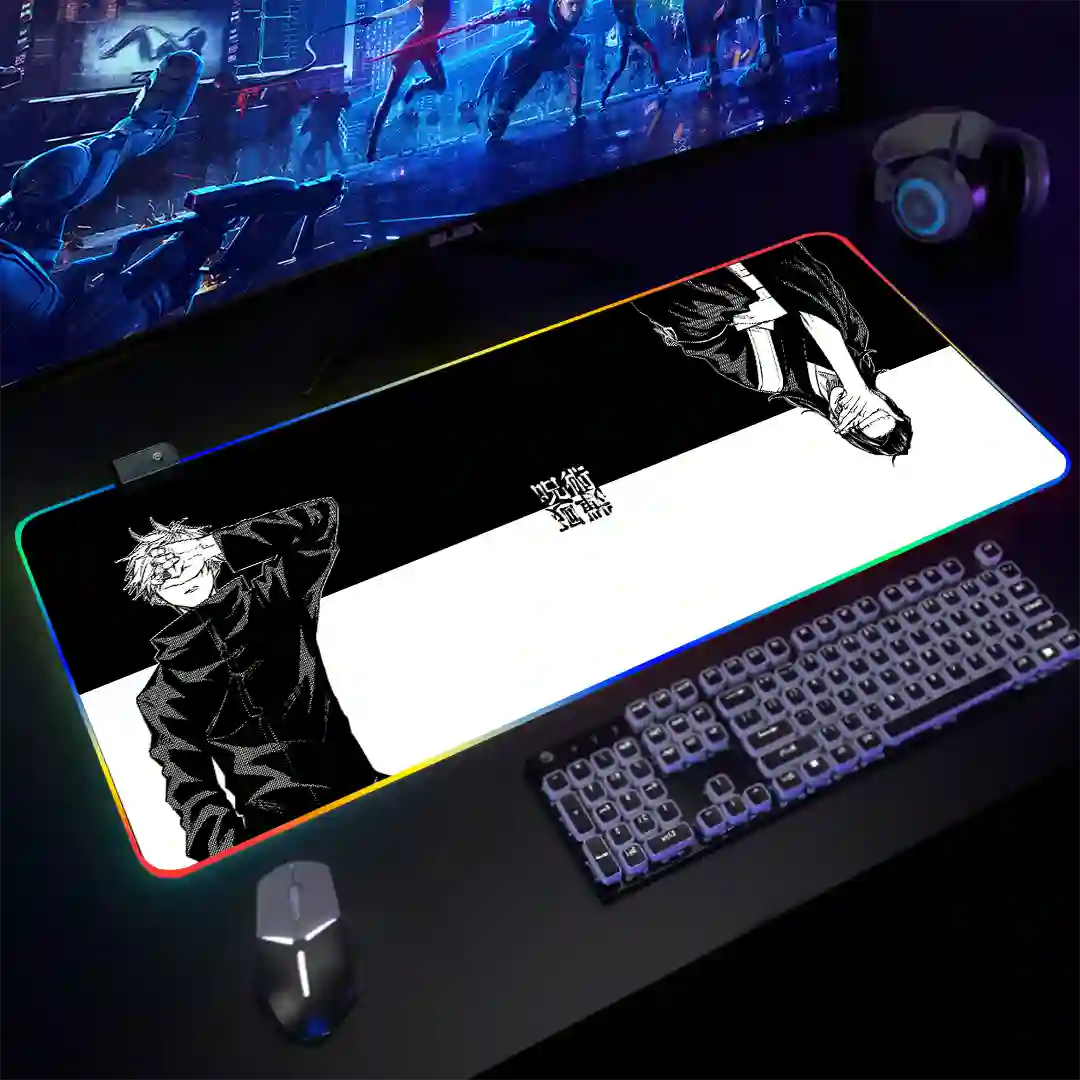 Mousepad Gamer Jujutsu Kaisen RGB/sin RGB Antideslizante 05 - Imagen 3