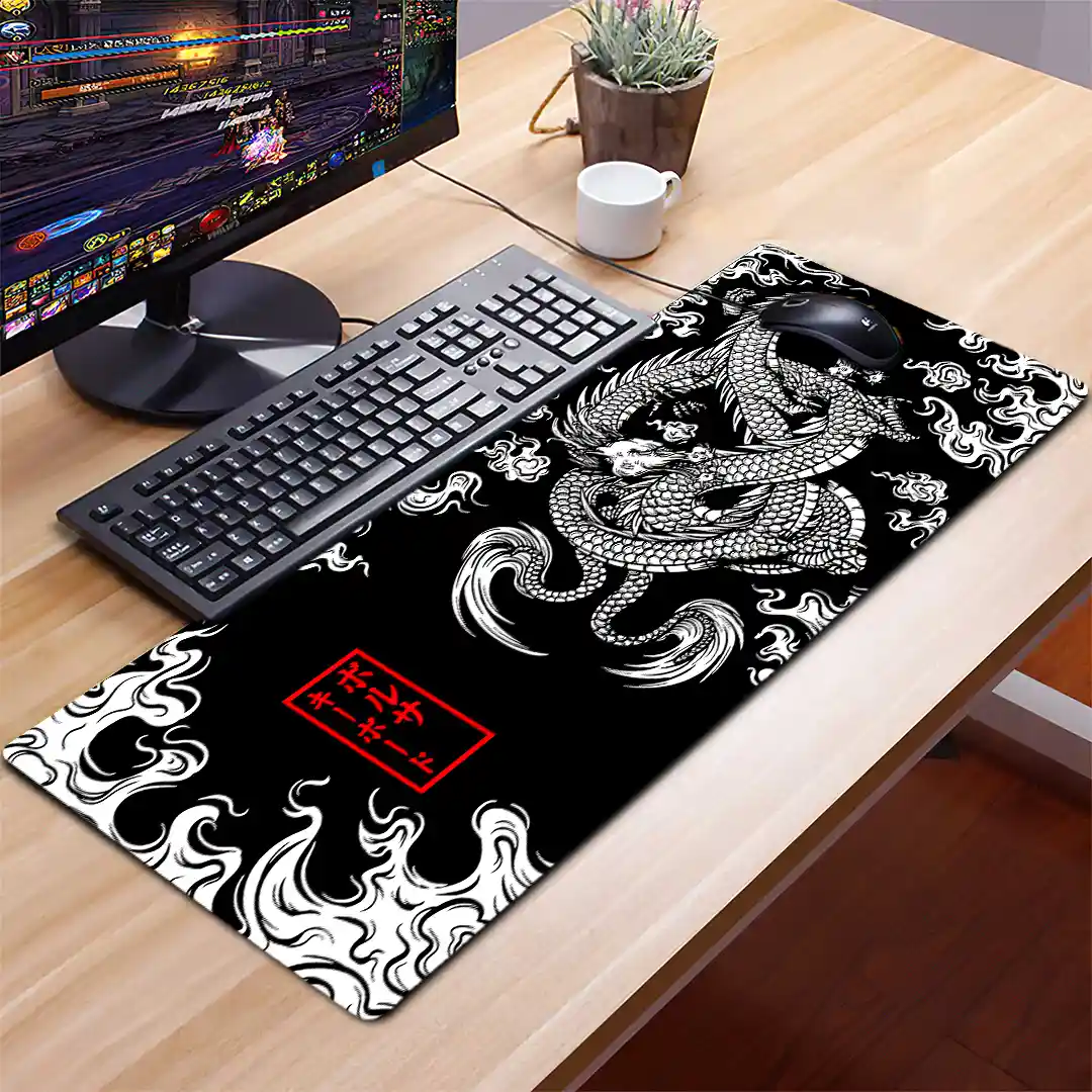 Mousepad Gamer Dragon Chino RGB/sin RGB Antideslizante 06 - Imagen 2