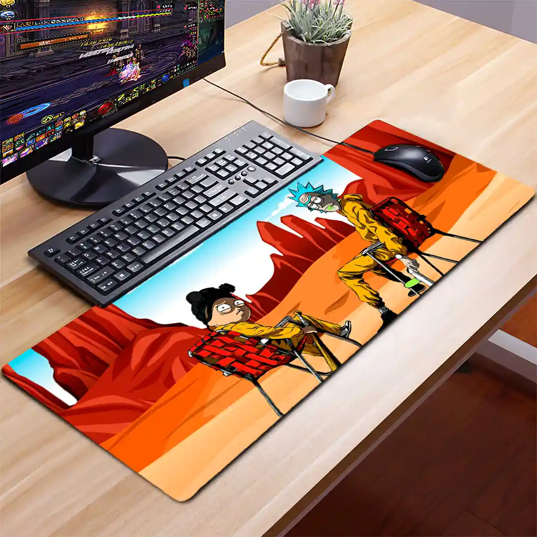 Mousepad Gamer Rick y Morty RGB/sin RGB Antideslizante 06 - Imagen 3