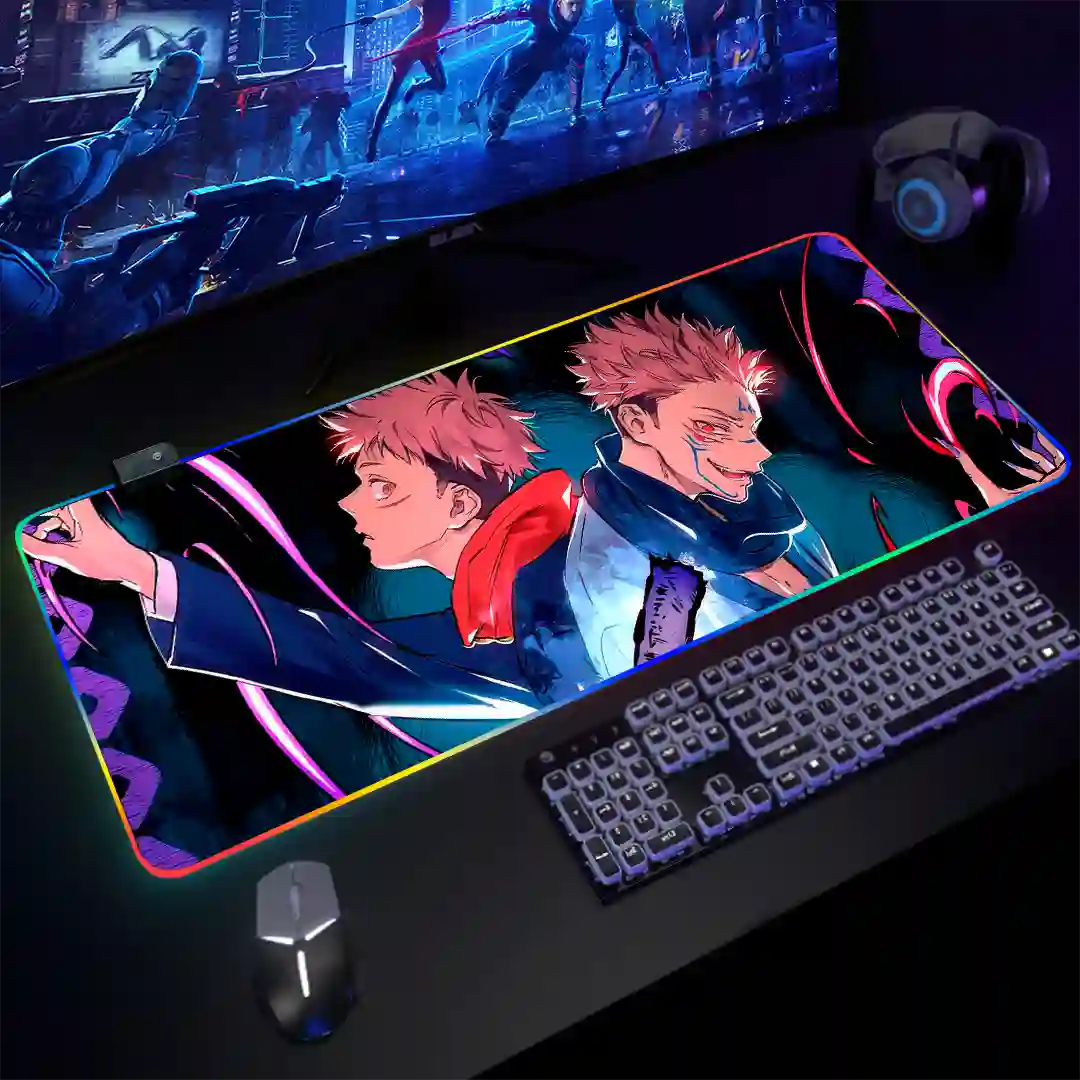 Mousepad Gamer Jujutsu Kaisen RGB/sin RGB Antideslizante 07 - Imagen 3