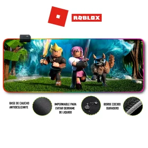 Mousepad Gamer Roblox RGB/sin RGB Antideslizante 08