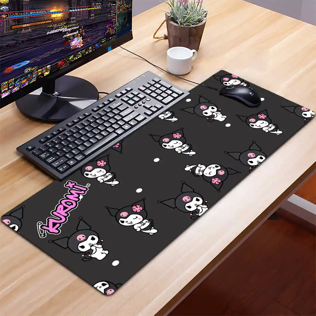 Mousepad Gamer Kuromi RGB/sin RGB Antideslizante 01 - Imagen 2