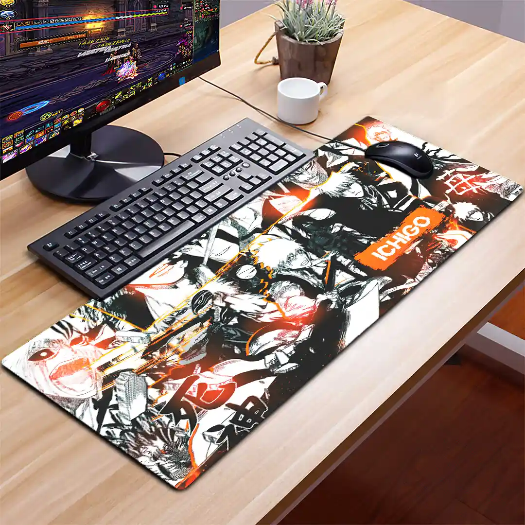Mousepad Gamer Bleach RGB/sin RGB Antideslizante 03 - Imagen 2