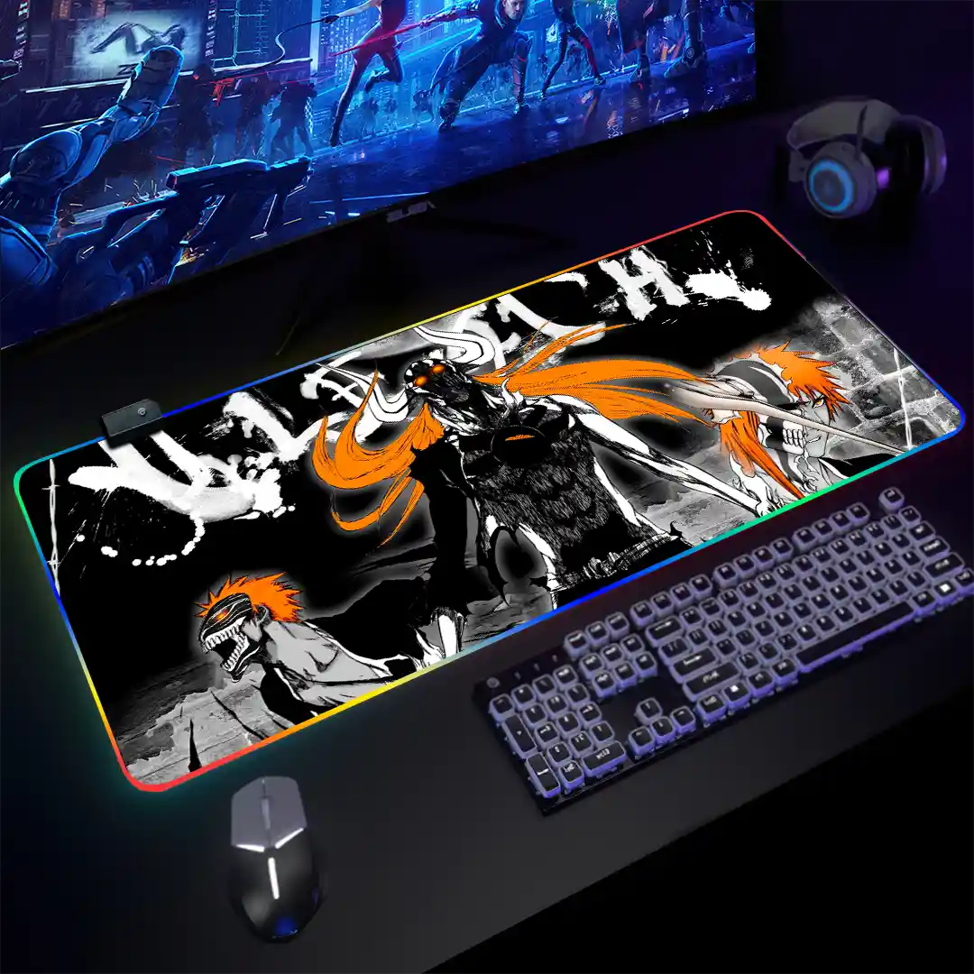 Mousepad Gamer Bleach RGB/sin RGB Antideslizante 04 - Imagen 3