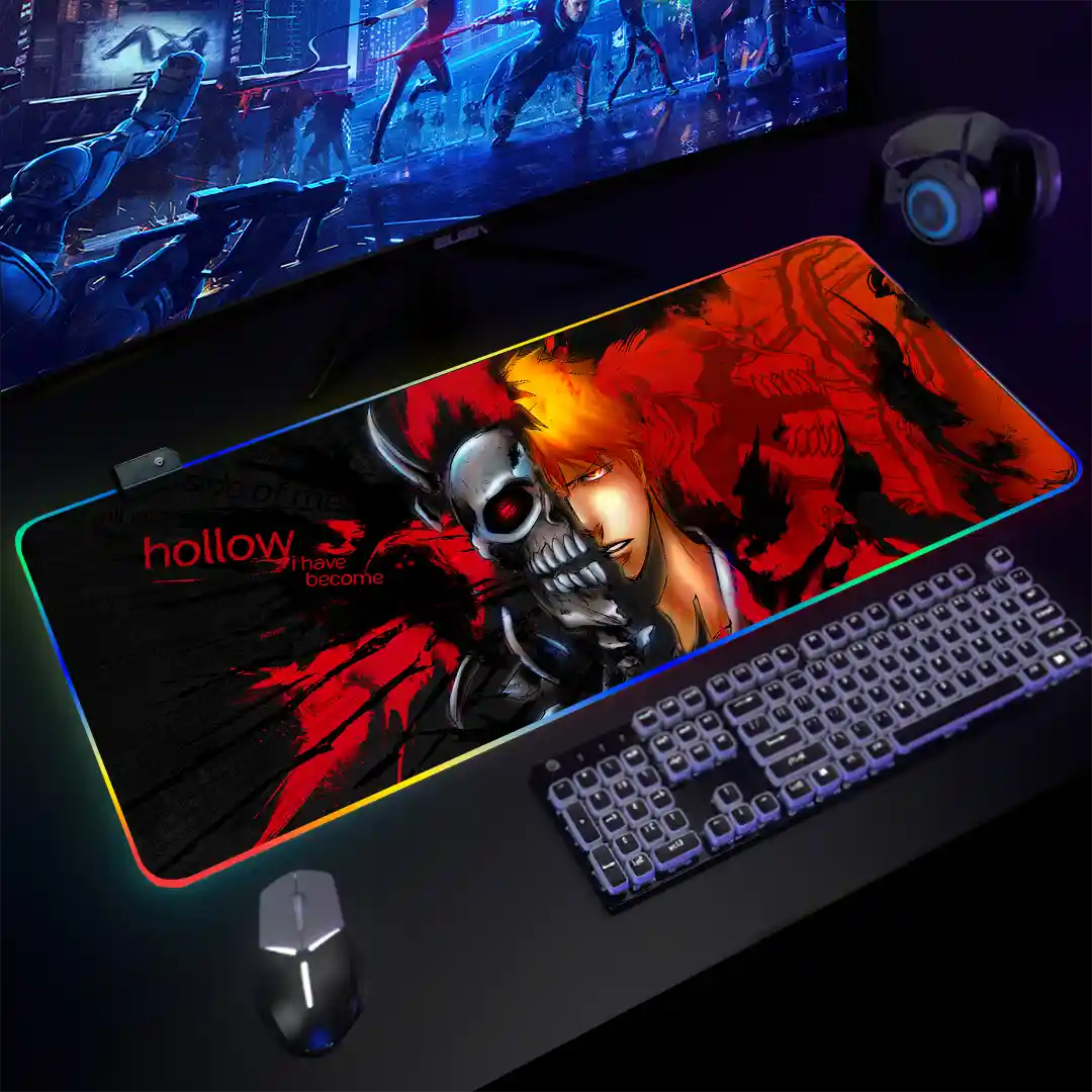 Mousepad Gamer Bleach RGB/sin RGB Antideslizante 05 - Imagen 3