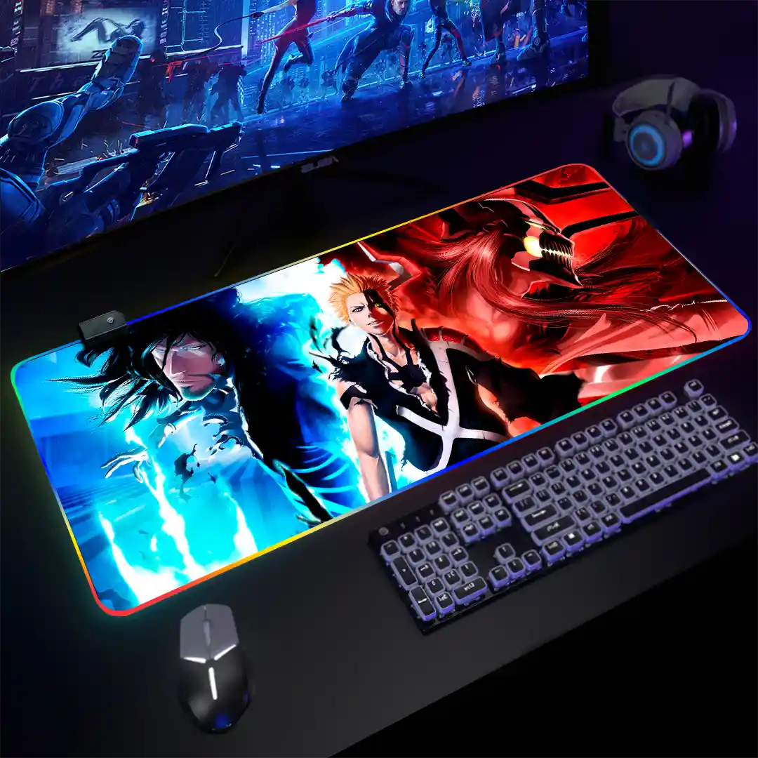 Mousepad Gamer Bleach RGB/sin RGB Antideslizante 08 - Imagen 3