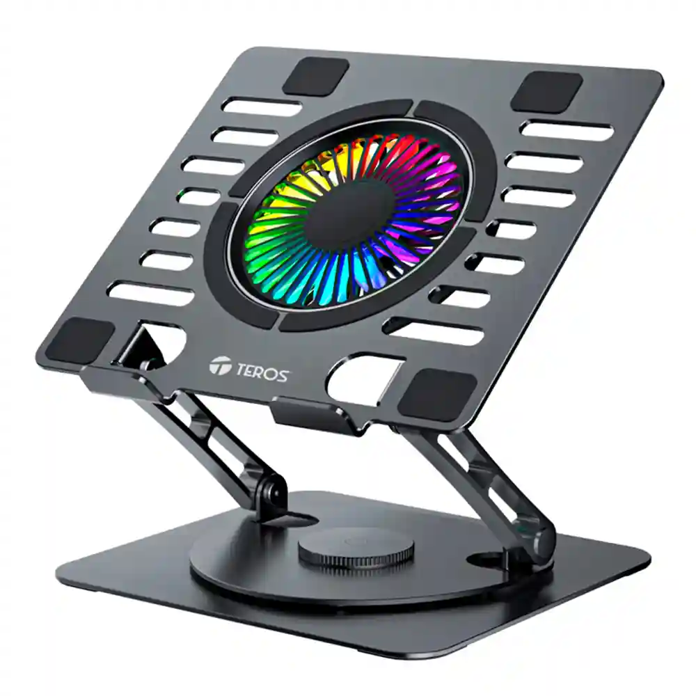 Soporte laptop RGB 360° Alumino 100%