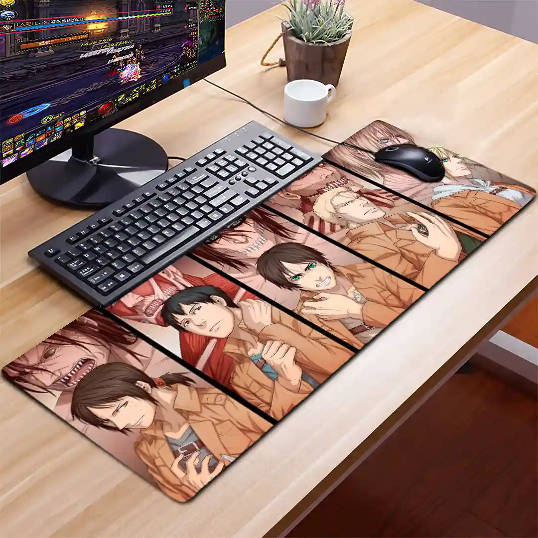 Mousepad Gamer Ataque de los Titanes RGB/sin RGB Antideslizante 01 - Imagen 2