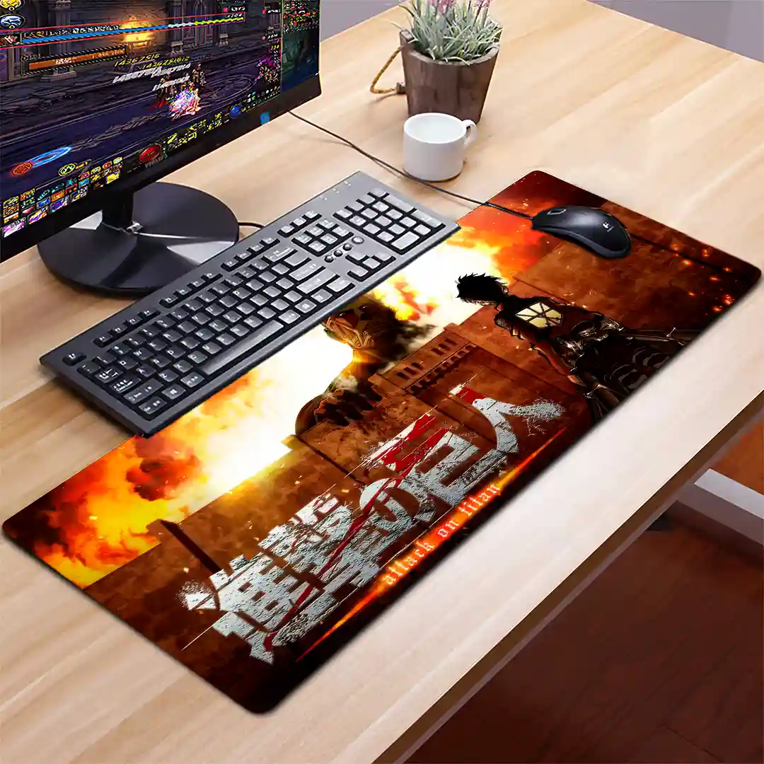 Mousepad Gamer Ataque de los Titanes RGB/sin RGB Antideslizante 13 - Imagen 2