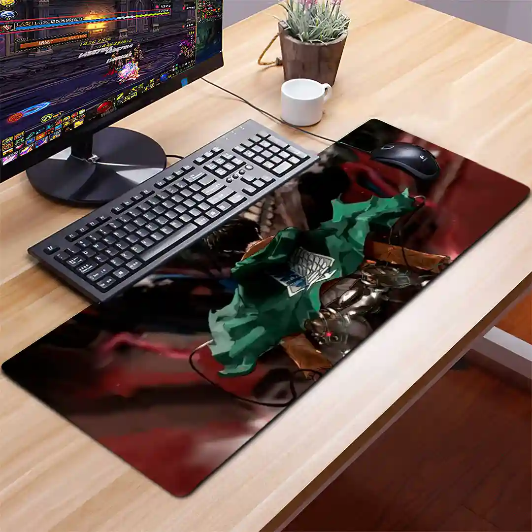Mousepad Gamer Ataque de los Titanes RGB/sin RGB Antideslizante 16 - Imagen 2
