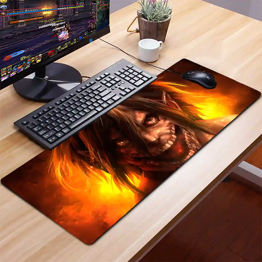 Mousepad Gamer Ataque de los Titanes RGB/sin RGB Antideslizante 02 - Imagen 2