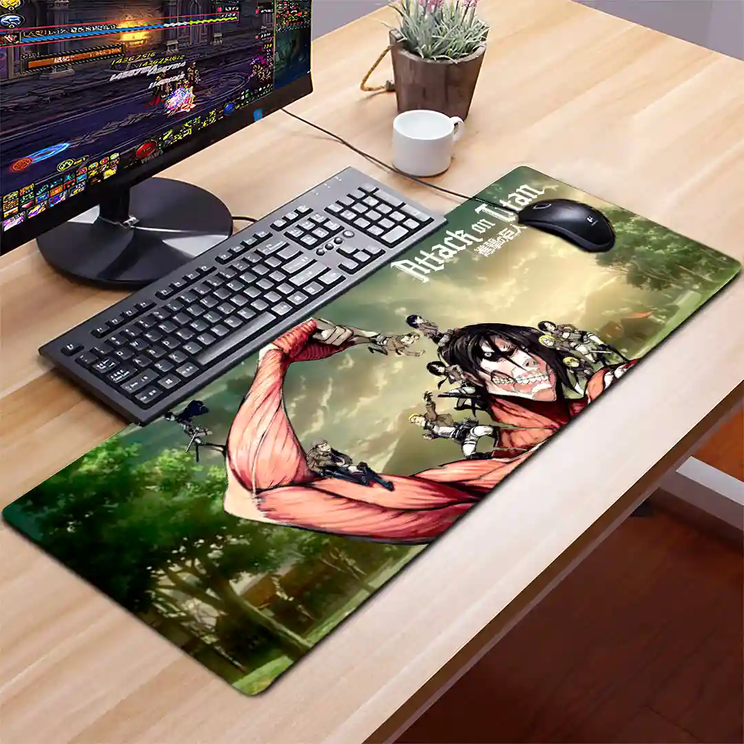 Mousepad Gamer Ataque de los Titanes RGB/sin RGB Antideslizante 03 - Imagen 2